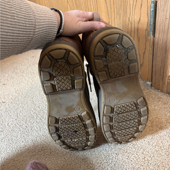 Brown and Tan Duck Boots - Picture 6 of 6